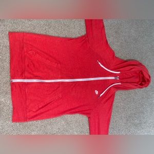 NIKE red running jacket